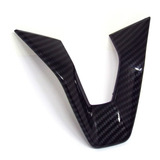 Aplique Central Do Volante Carbono 3d Onix Turbo Winnparts