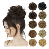 Aplique De Cabelo Coque Grego Xuxinha Enrolada Para Penteado
