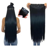 Aplique De Cabelo Tic Tac Organico Igual Cabelo Humano 70cm