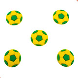 Aplique Emborrachado Bola Futebol Brasil Copa Verde Amarelo