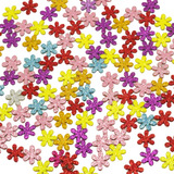 Aplique Eva Colante, Laços Pet Adesivo - 100 Flor 1,5 Cm