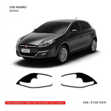 Aplique Farol Máscara Negra Adesiva Fiat Bravo 2011 A 2016