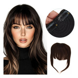 Aplique Franja Tic Tac Cabelo 100% Humano Liso