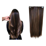 Aplique Morena Iluminada Luzes Mel - Cabelo Bioorgânico 