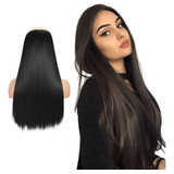 Aplique Tic Tac Cabelo Idêntico Humano Aceita Chapinha Preto