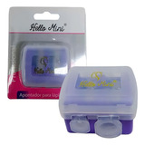Apontador Duplo Para Lápis Hello Mini