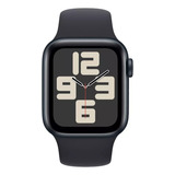 Apple Watch Se Gps (2da Gen) Caixa Meia-noite De Alumínio 40 Mm Pulseira Esportiva Meia-noite P/m