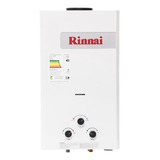 Aquecedor Água A Gás Rinnai M15 S Glp 15 Litros Heavy Duty Cor Branco 110v/220v