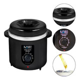 Aquecedor Cera Matic Júnior 400g Bivolt Preto Mega Bell