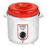 Aquecedor De Cera 400g Sem Refil Branco E Vermelho Termocera