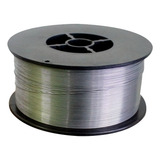 Arame Solda Mig Revestido Sem Gás 0,8mm Rolo 1kg V8 Brasil Punta Prateado