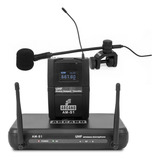 Arcano Microfone Sem Fio Uhf Am-s1 Sax Percussao Pandeiro