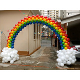 Arco Desmontável Para Arranjo Balões Bexigas Decoração Bonus