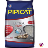 Areia Para Gatos Pipicat Ultra Dry Kelco 12kg