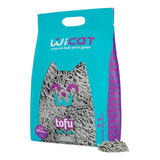 Areia Sanitária De Tofu Higiênica Para Gatos Carvão De Bambu 2.1kg Wicat
