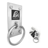 Argola De Aço Inox Para Parafusar Na Parede