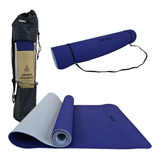 Arimo Balance Slim Yoga Mat 4 Mm 181 X 61 Biodegradável Tpe