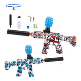 Arma Bolinha De Gel Metralhadora Ak47 Elétrica Automática 
