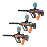 Arma De Gel G34 Bolinhas Submetralhadora Automática Elétrica