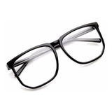 Armação Nerd Retrô Grande Para Óculos De Grau - Várias Cores