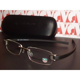 Armação Oculos De Grau Tag Heuer Th5069 Preta + Case