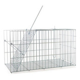 Armadilha Gatoeira Grande Dobravel Porta Automática