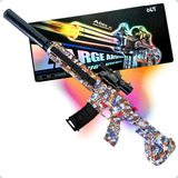Arminha Bolinha De Gel Rifle M416-a Automática Com Mira