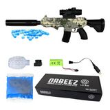 Arminha De Gel Modelo Rifle M4 Automatico Recaregável