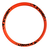 Aro 26/36 Furos Freio Disco Downhill Freehide Vmaxx Dh Vzan Cor Laranja Neon