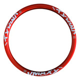 Aro 26/36 Furos Freio Disco Downhill Freehide Vmaxx Dh Vzan Cor Vermelho