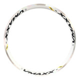 Aro 26 Aero Vmax Freio V-brake 36f Vzan Branco Bicicleta Mtb