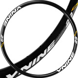 Aro 29 Aluminiobike Mtb Vzan Vnine Disc 36 Ou 32 Furos Preto