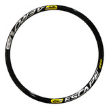 Aro Aero 26 Disco 36 F Parede Dupla Alumínio Vzan Preto