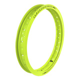Aro Alumínio Motard 17 X 185 Viper Amarelo Biz Ks Es + Ex