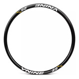 Aro Vzan 29 Vnine Disc 36 Furos Preto Mtb Parede Dupla