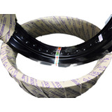 Aros Roda 4,25 E 2,50 X17 Cor Preto Thre Heads (par) Motard