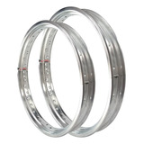 Aros Viper Vpr 17x160 14x185 Folhas Polido Biz Pop 100 125