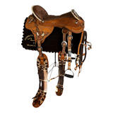 Arreio Cutuco 3 Argolas Chapeado Luxo Premium