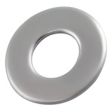 Arruela Lisa Para Parafuso 3/8 Zinco Branco Com 500
