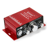 Aruoy Mini Carro Motocicleta Mp3 Amplificador De Áudio