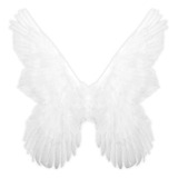 Asa De Anjo Pena Festa Carnaval Halloween Luxo - 80cm