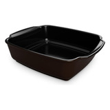 Assadeira De Cerâmica Ceraflame Gusto 24x22cm 2l Chocolate