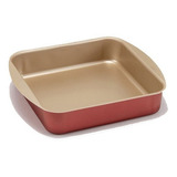 Assadeira Tabuleiro Quadrada Aluminio Cereja 01 2.4 L