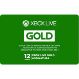Assinatura Xbox Live Gold 12 Meses - Envio Imediato