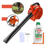 Assoprador De Folhas À Gasolina Prático E Leve + Óleo Stihl