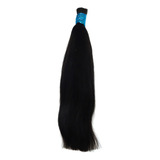 Atacadão Do Cabelo Cabelo Humano Liso Natural 70 Cm 100 G Cor Castanho