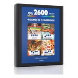 Atari 2600 Plus Cartucho De Jogo 4 Em 1 + 2 Paddles