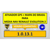 Ativador Gps + Mapa Atualizado Mn Renault Evolution 1.0.13.1