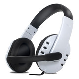 Audifonos Gamer Diadema Microfone Ps5 Ps4 Xbox Switch Pc 3.5 Branco