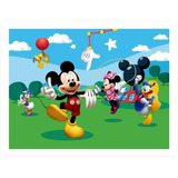 Auto Adesivo Faixa Border Mickey Mouse Disney 3m² 1,50x2,00